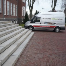 Trap oude gemeentehuis Alphen aan den Rijn (Burg. Visscherpark)